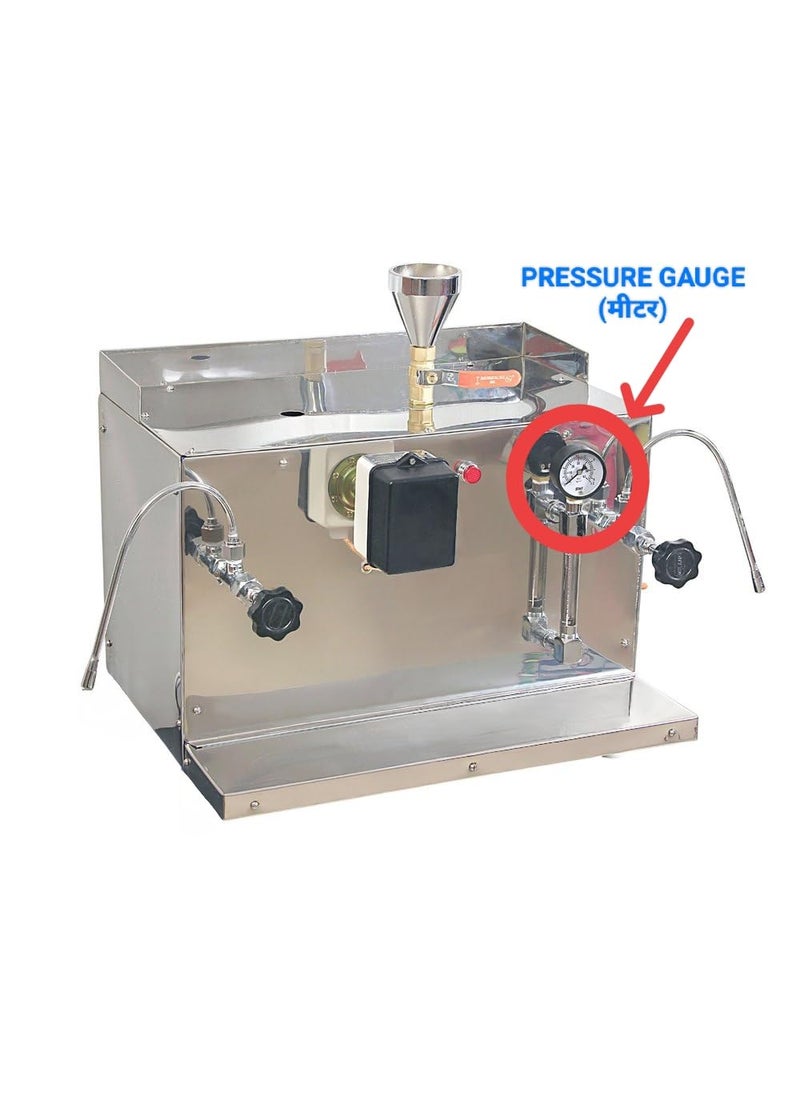 SMART INDIA 60psi 4 kg Pressure Gauge Specially Used Coffee Machine compressors  - Image 2