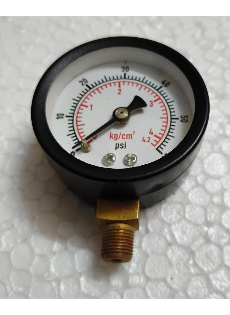 SMART INDIA 60psi 4 kg Pressure Gauge Specially Used Coffee Machine compressors  - Image 3