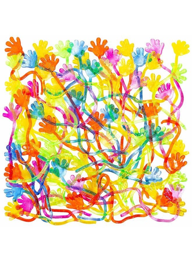 Fun Express 39/1649 SKHANDS sticky hands Kids' Toys, Assorted, 7 Inches - Image 2