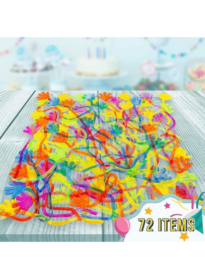 Fun Express 39/1649 SKHANDS sticky hands Kids' Toys, Assorted, 7 Inches - Image 4