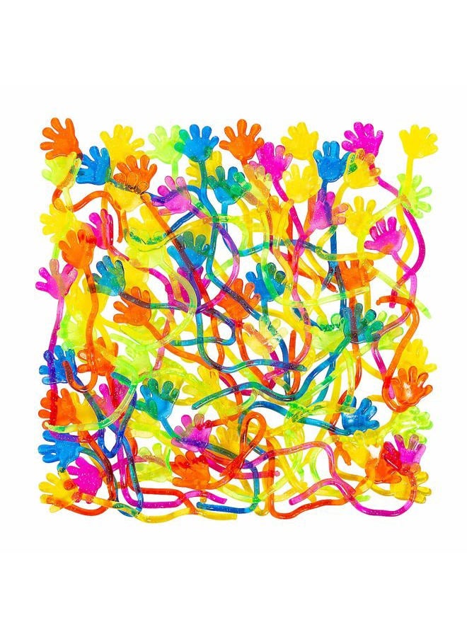 Fun Express 39/1649 SKHANDS sticky hands Kids' Toys, Assorted, 7 Inches - Image 1