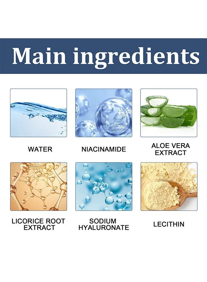 إيست مون كريم الوجه - مرطب للوجه الرجالي 6 في 1 للأكياس تحت العين ، كريم مرطب للوجه للرجال ، كريم الوجه المغذي للبشرة والتجاعيد للبقع الداكنة ، الخطوط الدقيقة ، الغربان للقدم العين 50 مل - Image 2