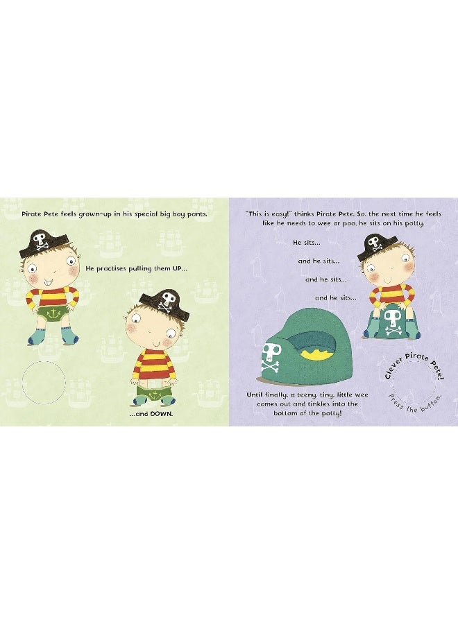 Ladybird Pirate Pete's Potty (Pirate Pete and Princess Polly): A Noisy Sound Book - Image 3