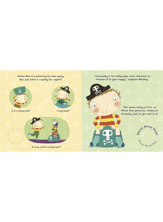 Ladybird Pirate Pete's Potty (Pirate Pete and Princess Polly): A Noisy Sound Book - Image 2