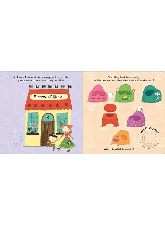 Ladybird Pirate Pete's Potty (Pirate Pete and Princess Polly): A Noisy Sound Book - Image 4