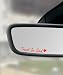 SCUARI 4PCS Car StickersCars DecalsCar Accessories Trust in God Rearview Mirror StickerAuto Stickers and DecalsAuto Decals for WomenTrust in God Mirror DecorationFits Most Vehicles Red - Image 2