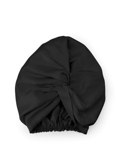 BRIGHTLY LABS Silk Turbans for Women, Silk Bonnet for Sleeping, Turban Head Wraps Twisted Turban Headwrap, Sleeping Cap, Soft Pink, 100% Mulberry Silk, 22 Momme, one size  - Image 3