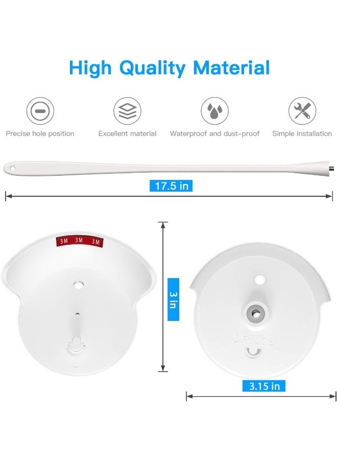 TIUIHU Baby Monitor Crib Mount for Hipp Baby Monitor Mount for Toddler - Twist Versatile Mounting Kit for VAVAHiPP Baby Monitor  - Image 4