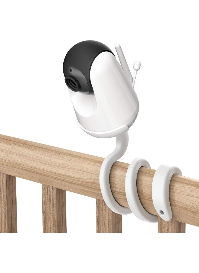 TIUIHU Baby Monitor Crib Mount for Hipp Baby Monitor Mount for Toddler - Twist Versatile Mounting Kit for VAVAHiPP Baby Monitor  - Image 1