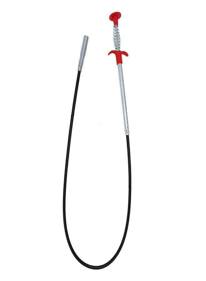 AUSAYE Drain Snake Drain Clog Remover Flexible Grabberable Pick Up Cleaning Tool Reacher Claw Stick, Drain Auger Grab Trash Hairs from Drain,Sink,Bathroom Tub Toilet Hose (35.4 Inch Drain Snake) - Image 1