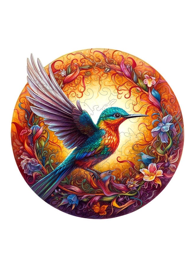 Hot Irregular Round Bird Shaped Animal Wooden Adult Puzzle Toy Independent Station Wholesale-Color:M-carton-H192 - Image 3