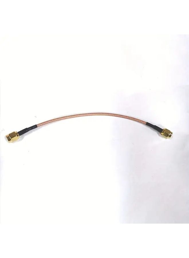 كابل RG316 SMA ذكر إلى ذكر محوري عالي التردد طوله 15 سم (5.9 بوصة) مصنوع من سبكة النحاس عالية الجودة - Image 4