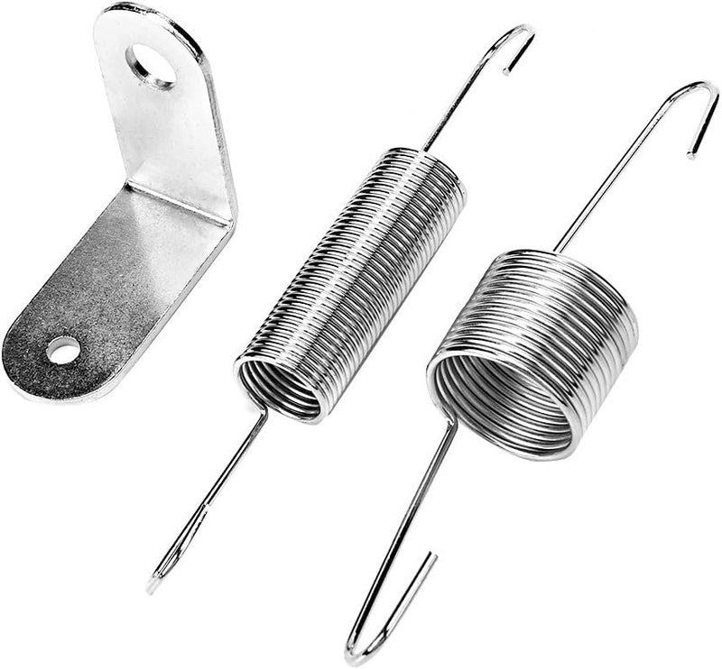 Haofy Aluminum Throttle Return Spring Bracket Kit with 2 Springs for Engines Suitable for Automotive Repair Performance Restoration Classic Car Restoration Engine Upgrades - Image 1