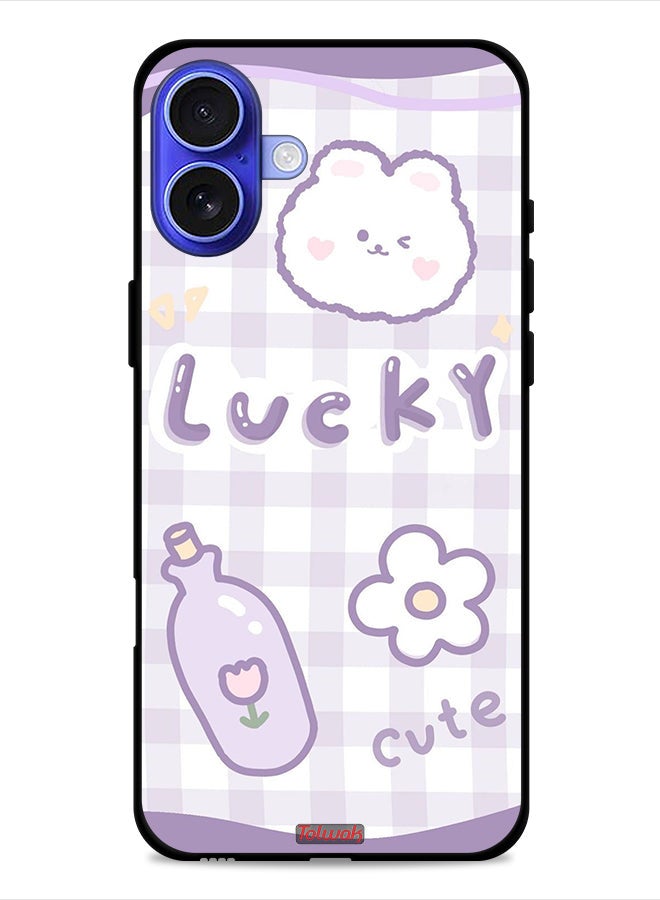 Tolwak Apple iPhone 16 Plus Protective Case Cover Lucky Cute - Image 1