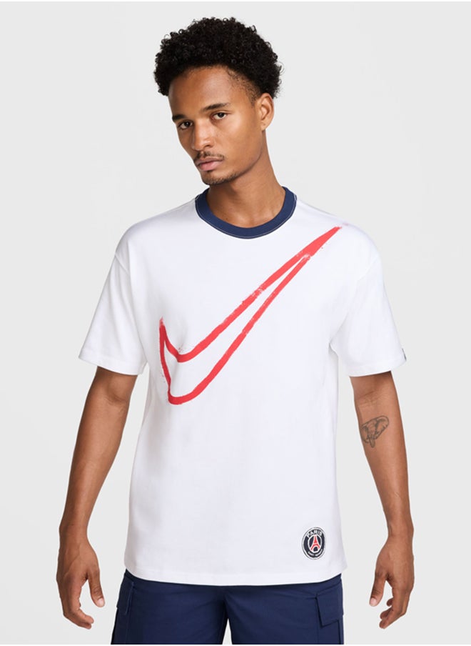 Nike Psg M Nk Ovsz Swoosh Tee  - Image 3