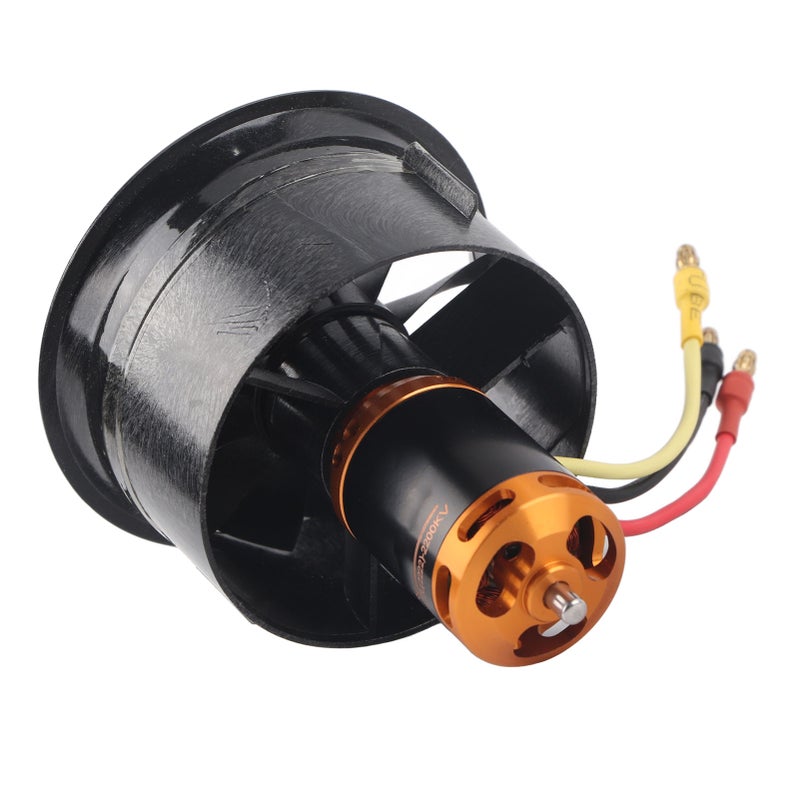 RC Motor 64mm 2200KV 12-Blades - Rust & Corrosion Resistant RC Airplane Motor for RC Aircraft Hobbyists - Image 5