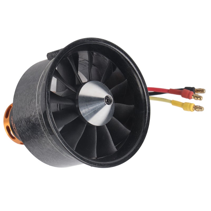 RC Motor 64mm 2200KV 12-Blades - Rust & Corrosion Resistant RC Airplane Motor for RC Aircraft Hobbyists - Image 2