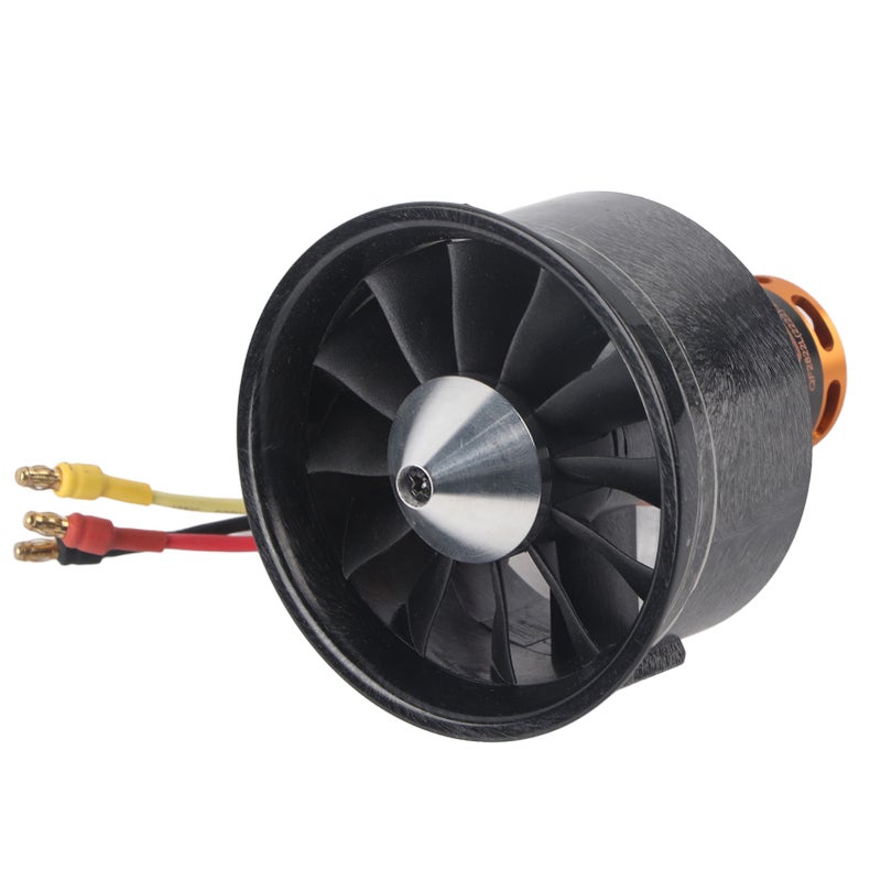 RC Motor 64mm 2200KV 12-Blades - Rust & Corrosion Resistant RC Airplane Motor for RC Aircraft Hobbyists - Image 1