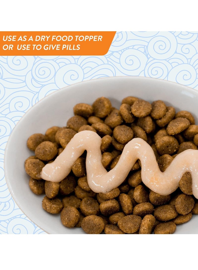 INABA Cat Creamy Adult Treat Tuna With Clam Flavor 4x14g - Image 3