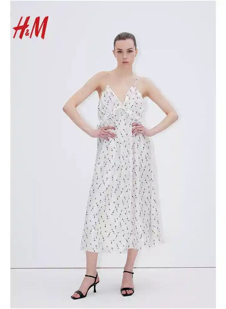H and M - HM Women's New Loose Lightweight Comfortable And Fashionable Dress - Image 1