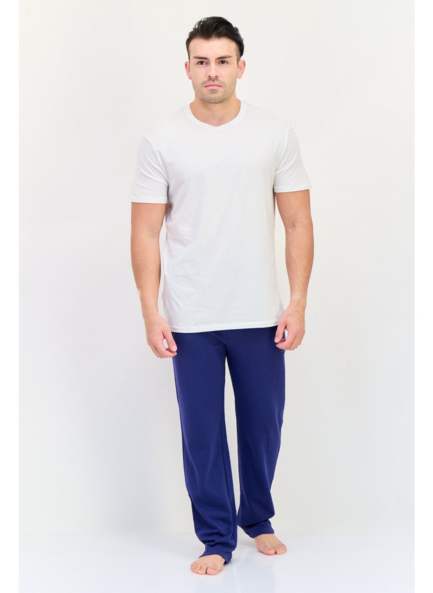 Tommy John Men 2 Pieces Crew Neck Short Sleeve Plain Undershirt, White  - Image 2
