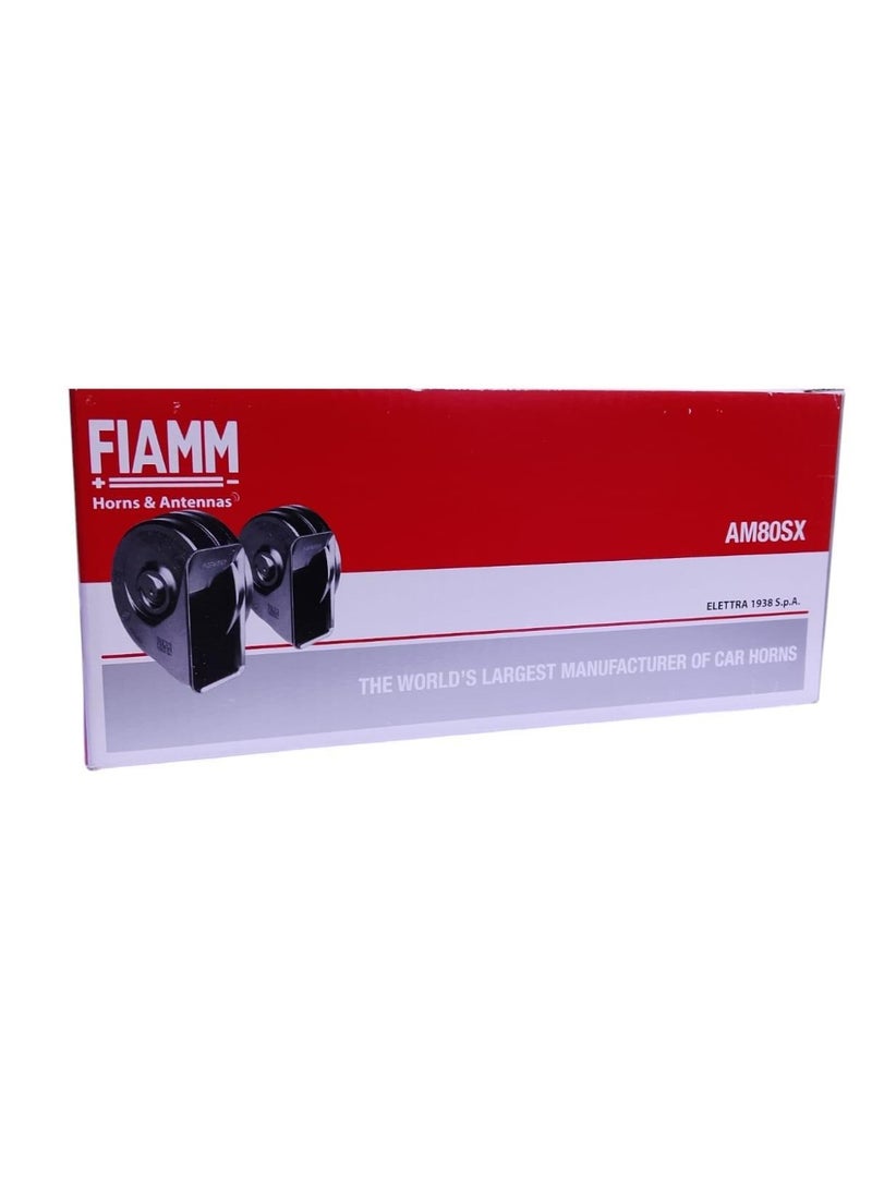 FIAMM Italian Viam 12V Loud Horn Set AM80SX - Image 2