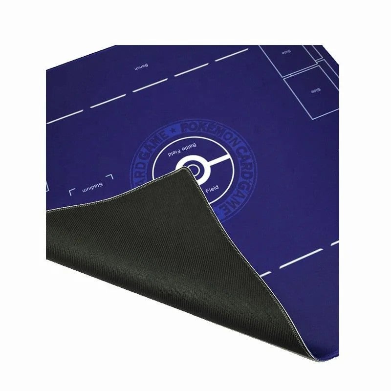 Bluejw سجادة لعب لبطاقات التداول 23.6x23.6 بوصة - TCG MTG Pkm لوحة أنمي، لعبة فأرة، سجادة مكتب - سجادة طاولة مع تصاميم - Image 3