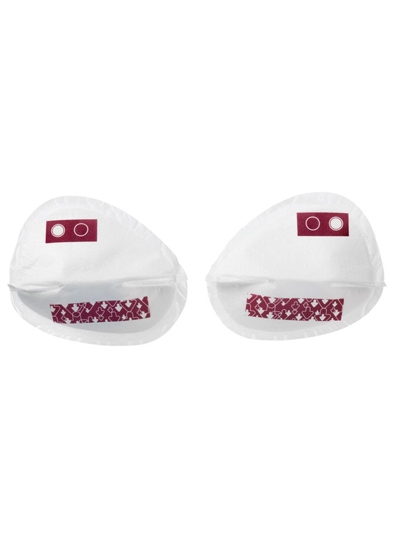 tommee tippee Pack Of 40 Made For Me Daily Disposable Breast Pads, Soft, Absorbent And Leak-Free, Contoured Shape, Adhesive Patch, Large - Image 2