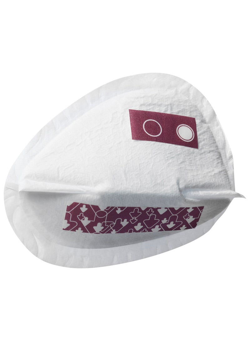 tommee tippee Pack Of 40 Made For Me Daily Disposable Breast Pads, Soft, Absorbent And Leak-Free, Contoured Shape, Adhesive Patch, Large - Image 4