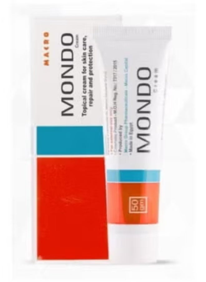 موندو كريم بانثينول بالبابونج (٥٠ جرام) - تركيبة علاجية ومرطبة - Image 1
