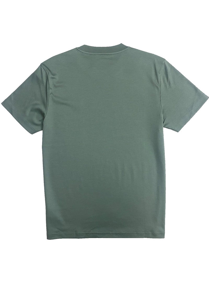 GIORDANO Men's Smart Tee Green  - Image 2