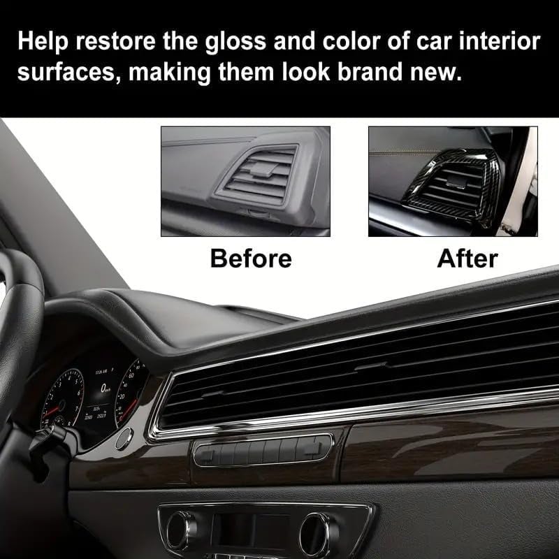 SHOPYSTAR Cristal Cohaltin Car Trim Restoration - 2024 AutoGlow Crystal Coating for Car Plastic Parts with Applicator Sponge Plastic Renovation Coating Agent And Restorer for And Exterior pack of 1 - Image 4