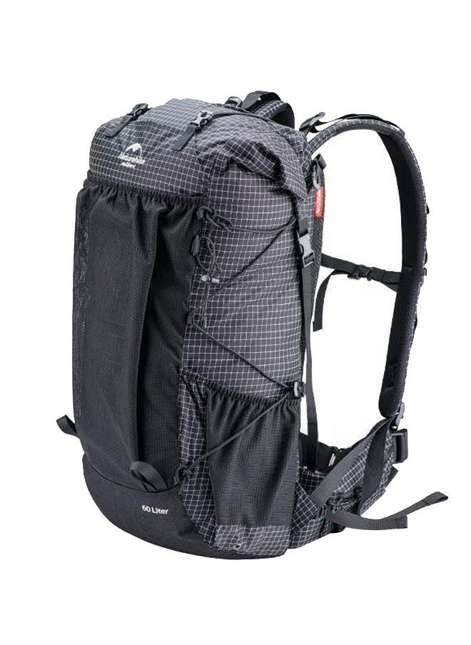 ناتشر هايك - حقيبة ظهر Rock 60L+5L للمشي لمسافات طويلة، 60L+5L Dyneema Fabric باللون الأسود - Image 1