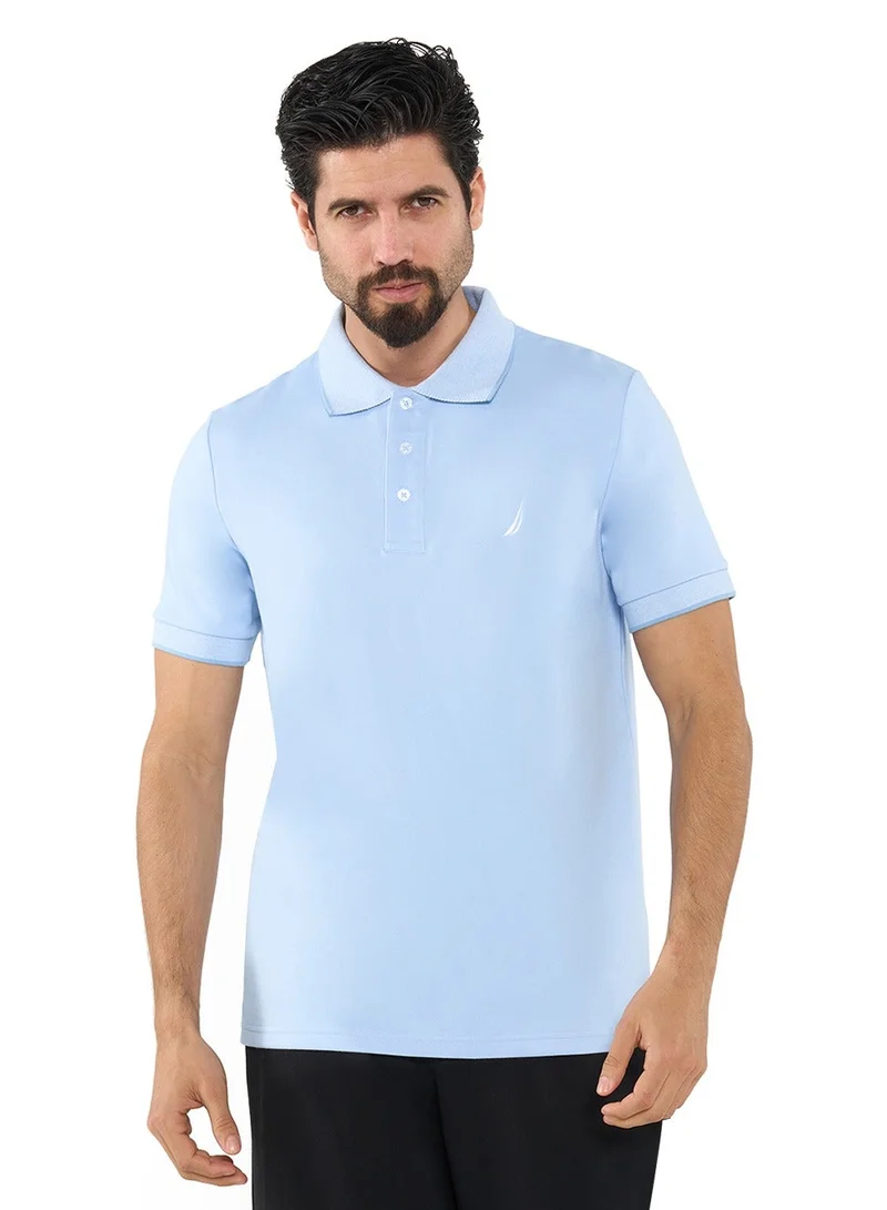 Essential Regular Fit Cotton Blend Logo Polo Shirt