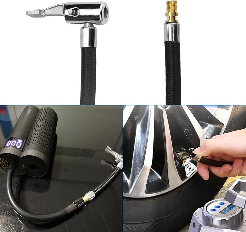 ANTHYTA Tyre Inflator Hose Adapter - Pack of 2 for Car and Motorcycle - Image 4