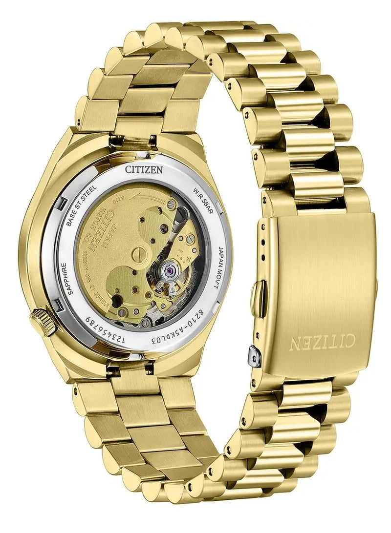 Citizen Boutique Citizen Tsuyosa Automatic Green Green Sunray Dial Watch NJ0152-51X - Image 3