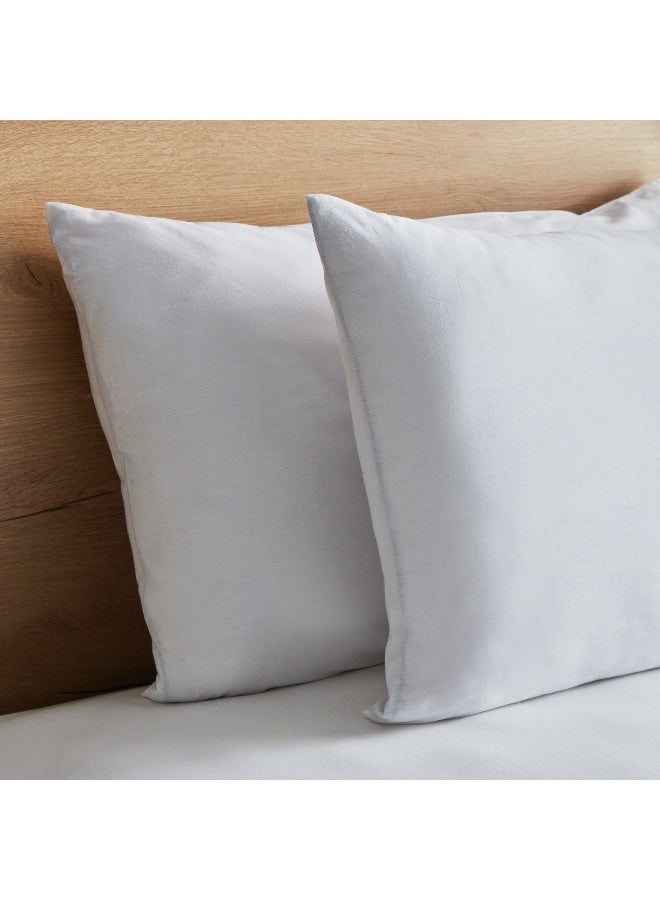 Home Box طقم أغطية وسائد قطنية أساسية من قطعتين 75 × 50 سم - Image 3