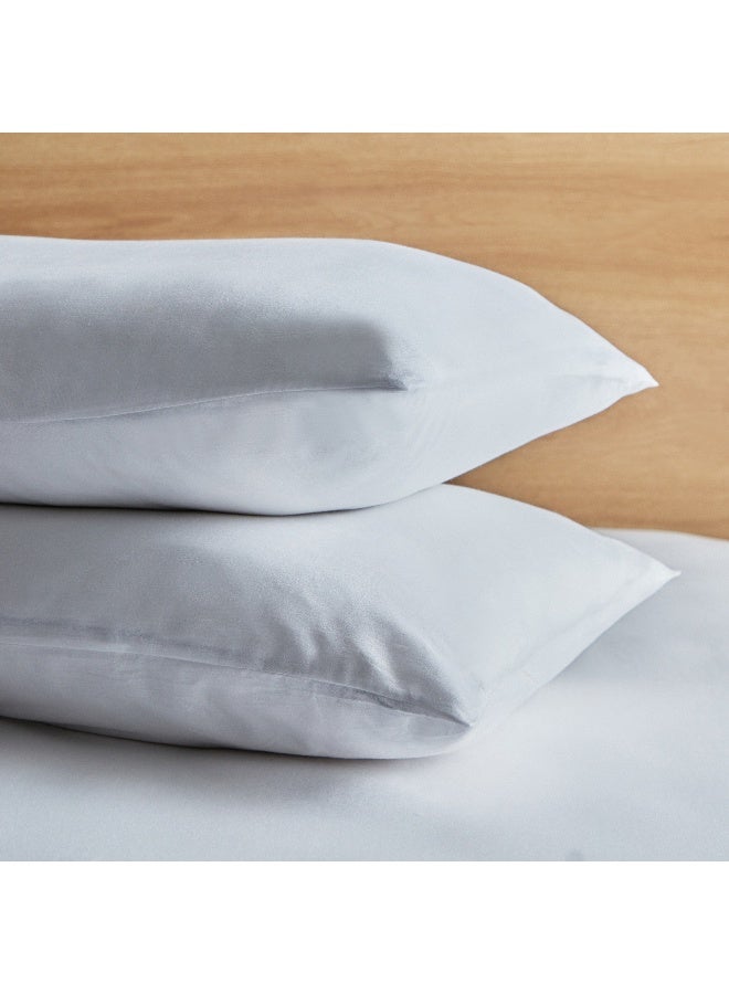 Home Box طقم أغطية وسائد قطنية أساسية من قطعتين 75 × 50 سم - Image 4