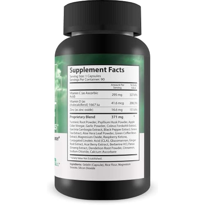 Pro Divinity Labs Keto + Apple Cider Vinegar 90 Day Supply Cleanse Capsules - Keto Friendly Body Cleanser to Promote Overall Health - Premium Antioxidant & Fiber Support for Digestive & Immune Health - Image 2