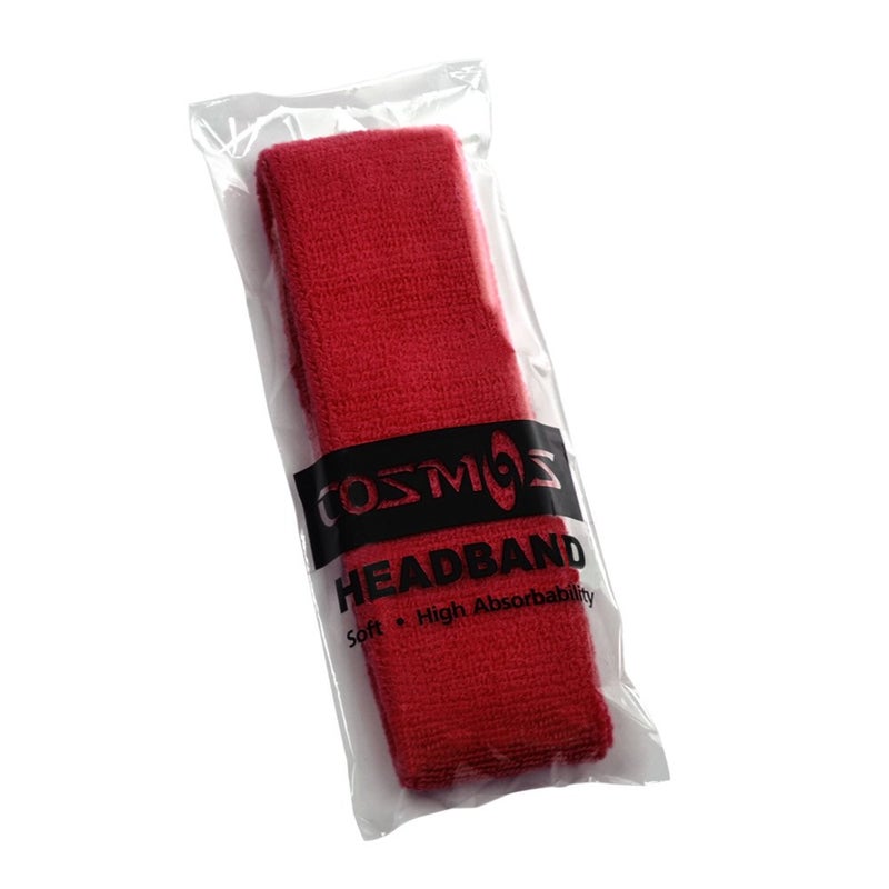 Cosmos 4 PCS Different Color Cotton Sports Basketball Headband - Image 5