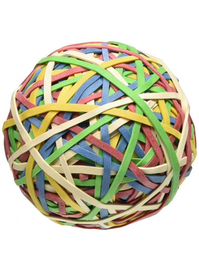 ACCO Rubber Band Ball, 270 Bands per Ball, Assorted Colors (A7072153) - Image 1