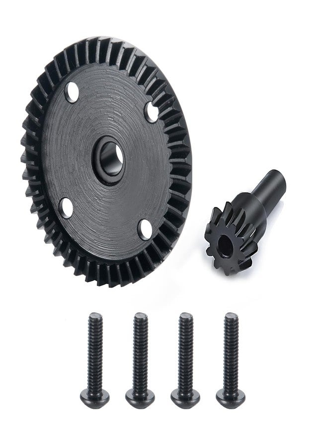 LSG Steel Diff Gear 43T 10T Front & Rear Transmission Differential Pinion Gears for Arrma 1/8 Kraton/Notorious/Outcast/Talion 6S BLX /Typhon6S TLR 1/7 Fireteam/Mojave 6S BLX 4WD (10T-43T) - Image 1