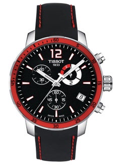 TISSOT Quickster Chronograph Black Dial Men's Watch  - Image 1