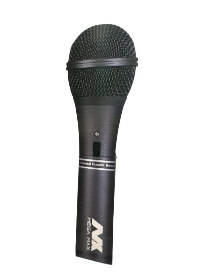 Mega Max MXM-119 Wired Dynamic Vocal Microphone – Durable Design with High-Quality Audio Performance