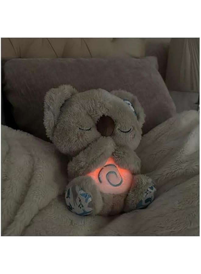 Relief Koala Breathing Stuffed Toy, Anxiety Relief Plush Breathing Animal, Sleeping Koala Plush Breathing with Musical Lights & Rhythmic Breathing Motion (A-Koala) - Image 5