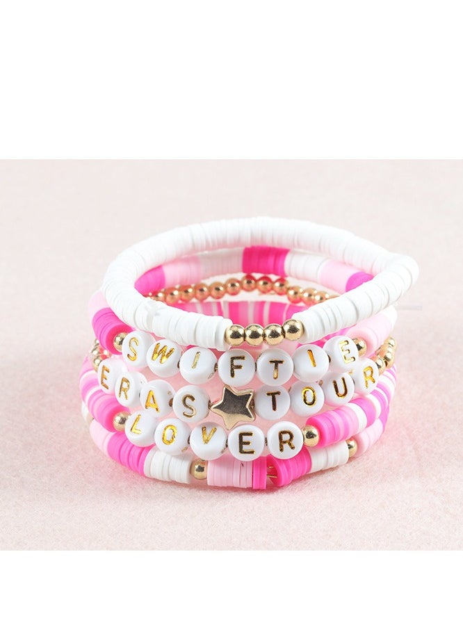 Taylor Swift 5-pack-friendship bracelets for men and women 