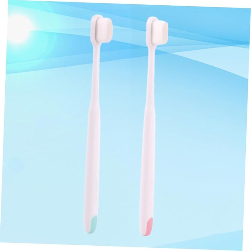 Extra Soft Bristle Toothbrush 2 Pack For Postpartum Gum Care Receding Gums Random Color - Image 4