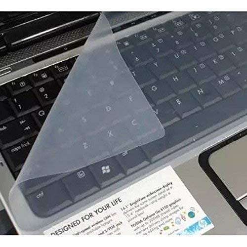 ls lapster Lapster Universal Silicone 14.0" Keyboard Protector Skin||Keyboard Dust Cover| Keyboard Skin for 14.0" Laptop |14.0" Keyguard | Laptop Keyboard Cover 14 inch - Image 1