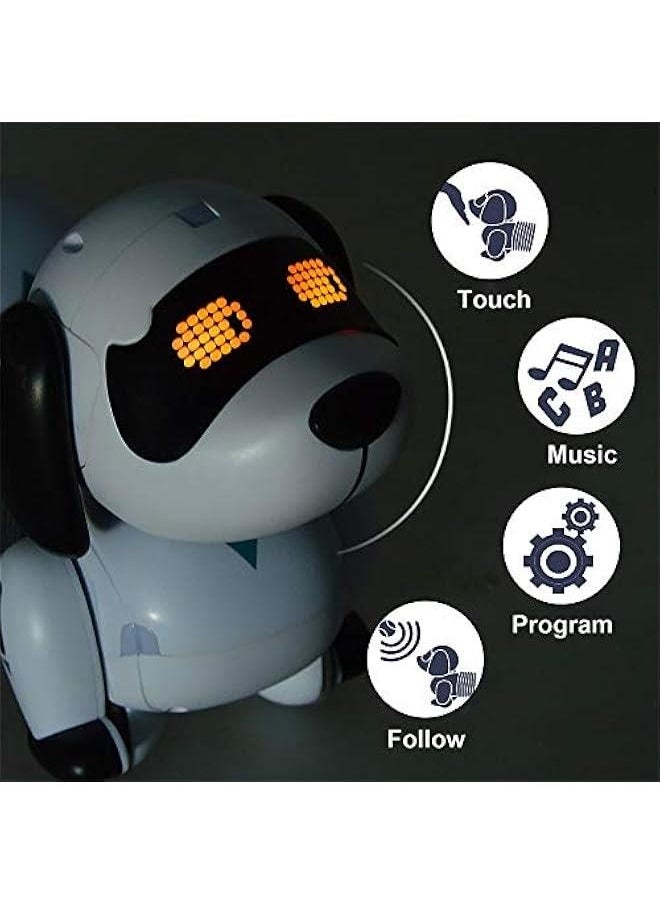 null - Robot Dog Remote Control Dachshund Puppy, RC Robotic Interactive Intelligent Walking Dancing Doggy Programmable Electronic Pet Toy with Music for Kids Age 6, 7, 8, 9, 10 Year Old - Image 1