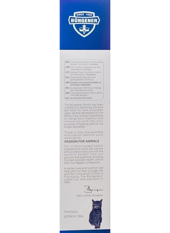 Bungener Advanced Anti-Hairball Paste, Digestive Support with Salmon Oil Cats 100g From Varmacy - Image 3
